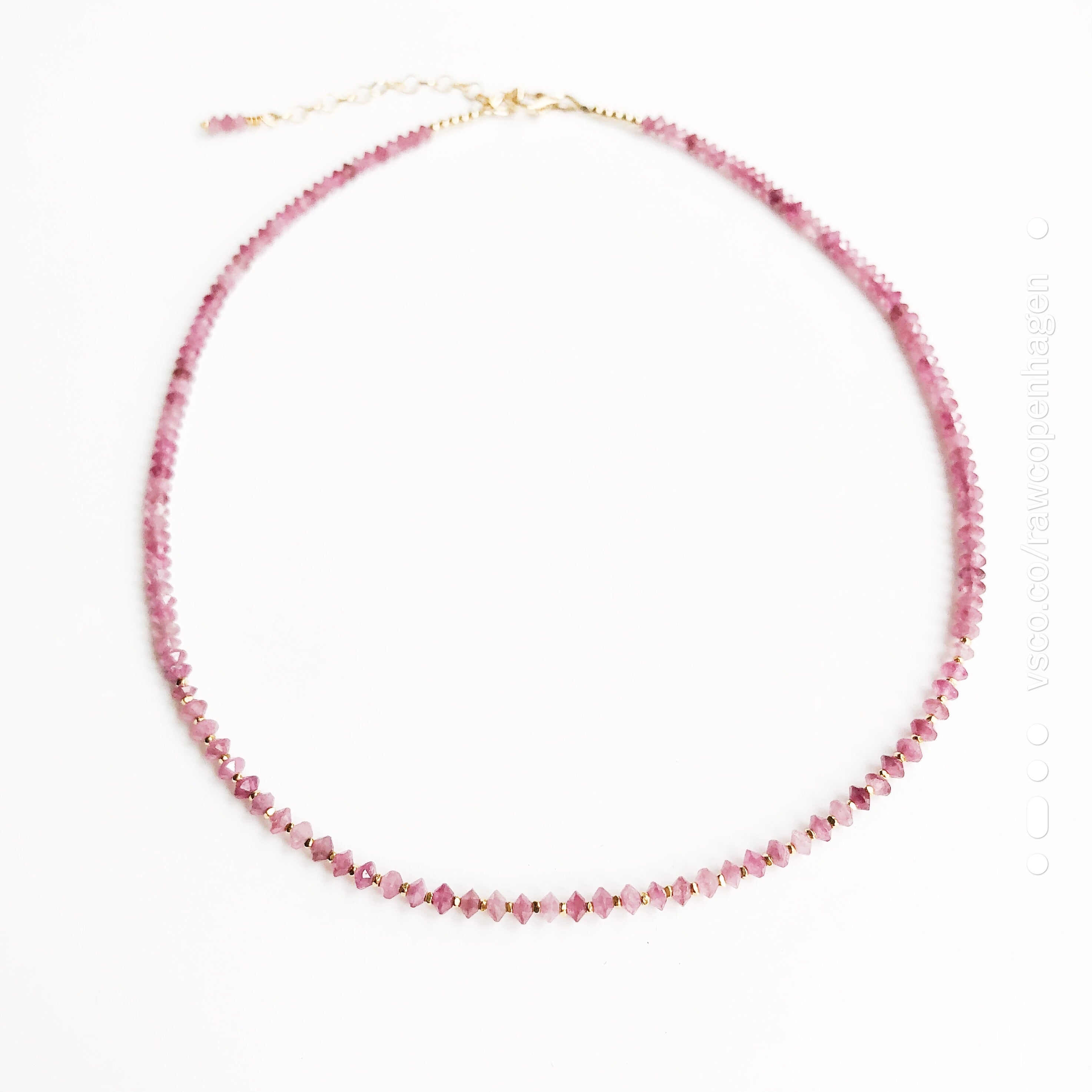 Vintage Pink Rose Quartz Bead Necklace Selected by FernMercantile | Free  People